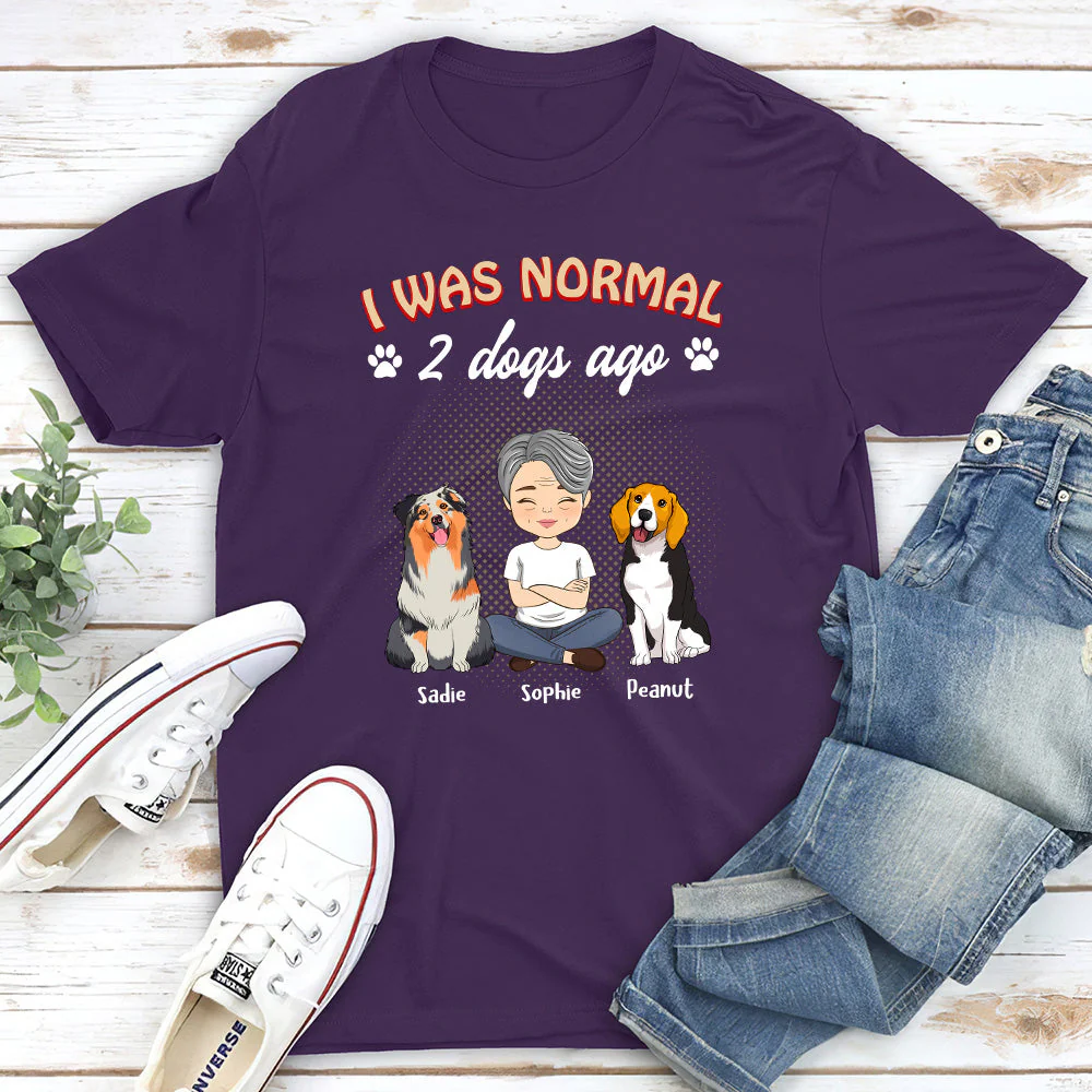1 Dog Ago - Personalized Custom Unisex T-shirt - Image 4