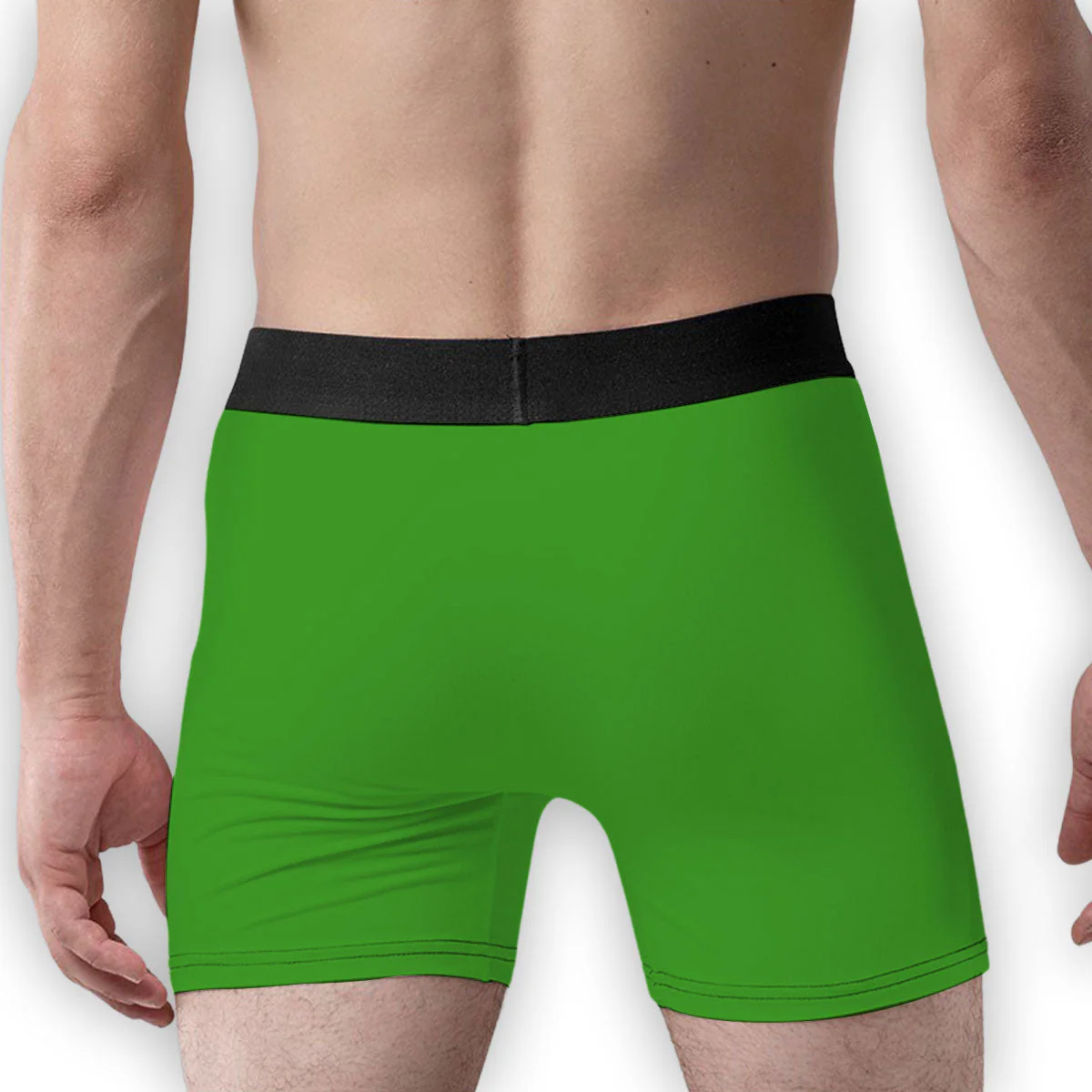 A Big Hug - Personalized Photo Men's Boxer Briefs - Image 4