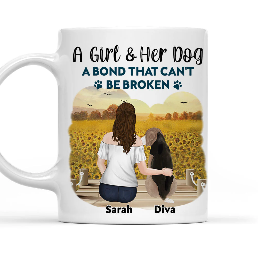 A Bond That Can't Be Broken - Personalized Custom Coffee Mug