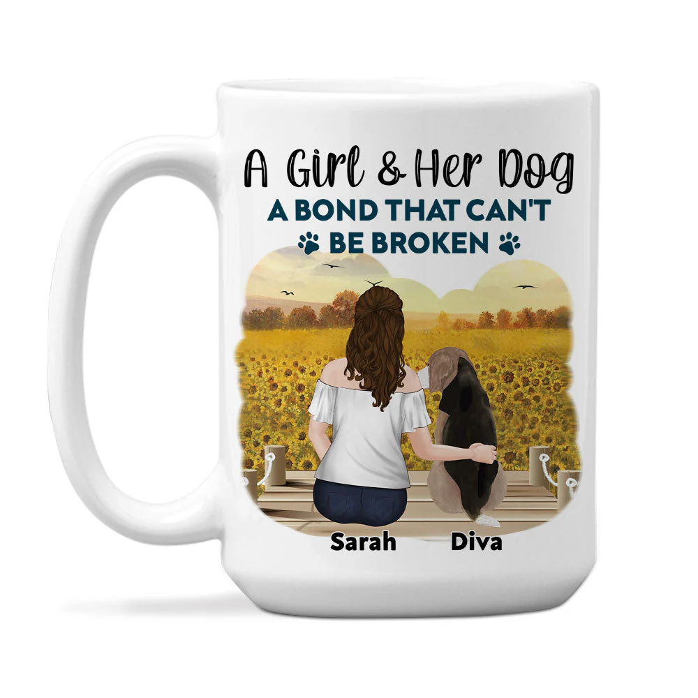 A Bond That Can't Be Broken - Personalized Custom Coffee Mug - Image 4