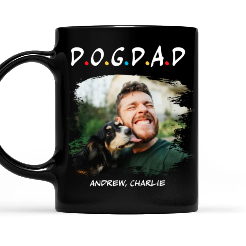 A Dog Parent Photo - Personalized Custom Coffee Mug - Image 2