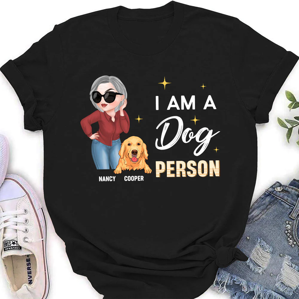 A Dog Person - Personalized Custom Women's T-shirt