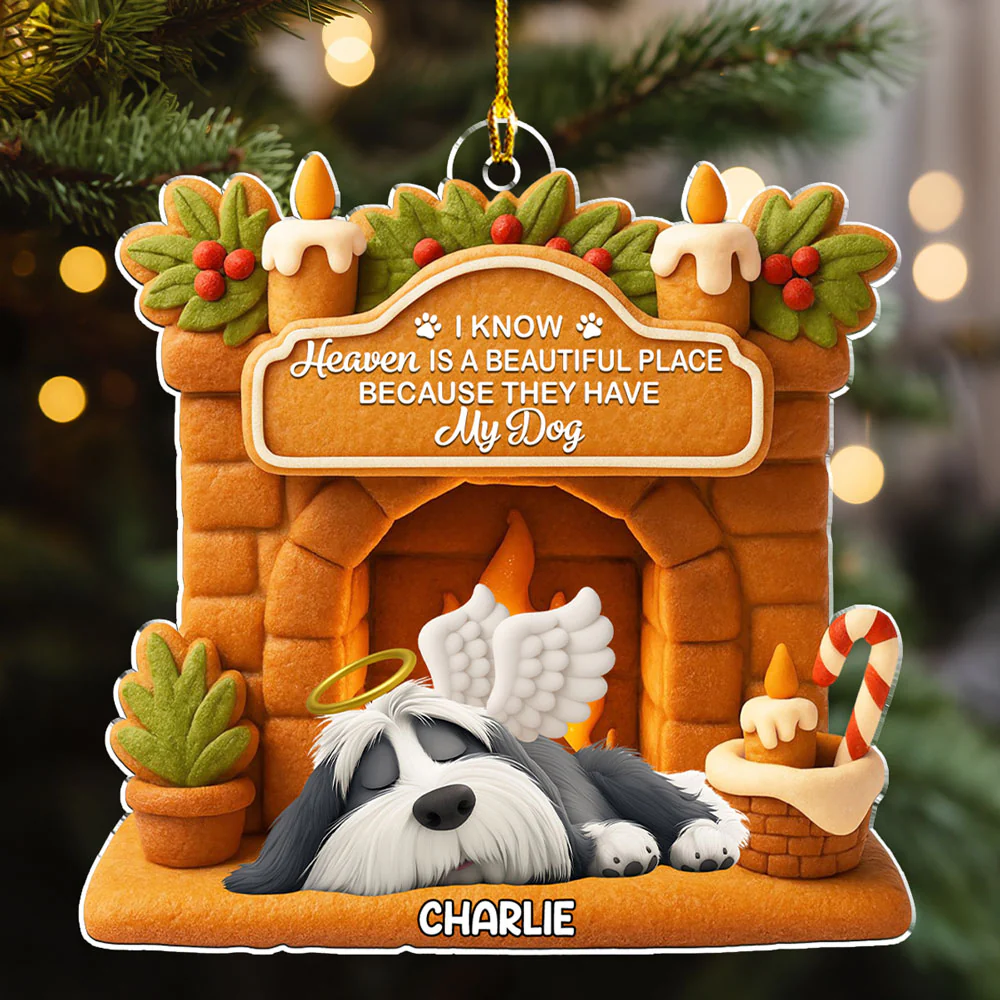 A Gift From Heaven - Personalized Custom Acrylic Ornament - Image 5