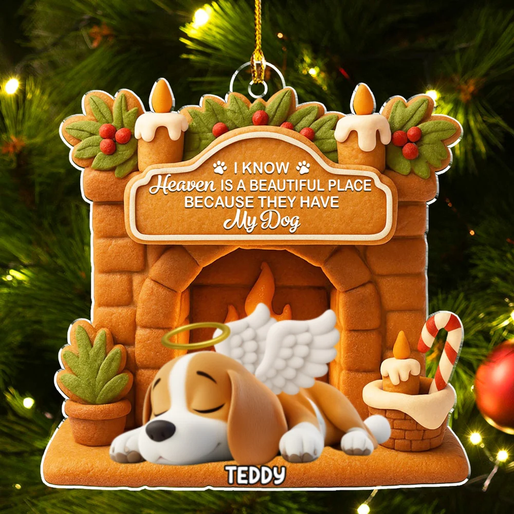 A Gift From Heaven - Personalized Custom Acrylic Ornament - Image 7