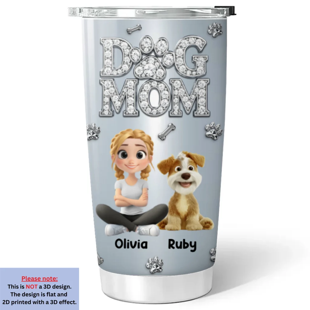 A Glow Of Us - Personalized Custom 3D Effect Tumbler - Image 6