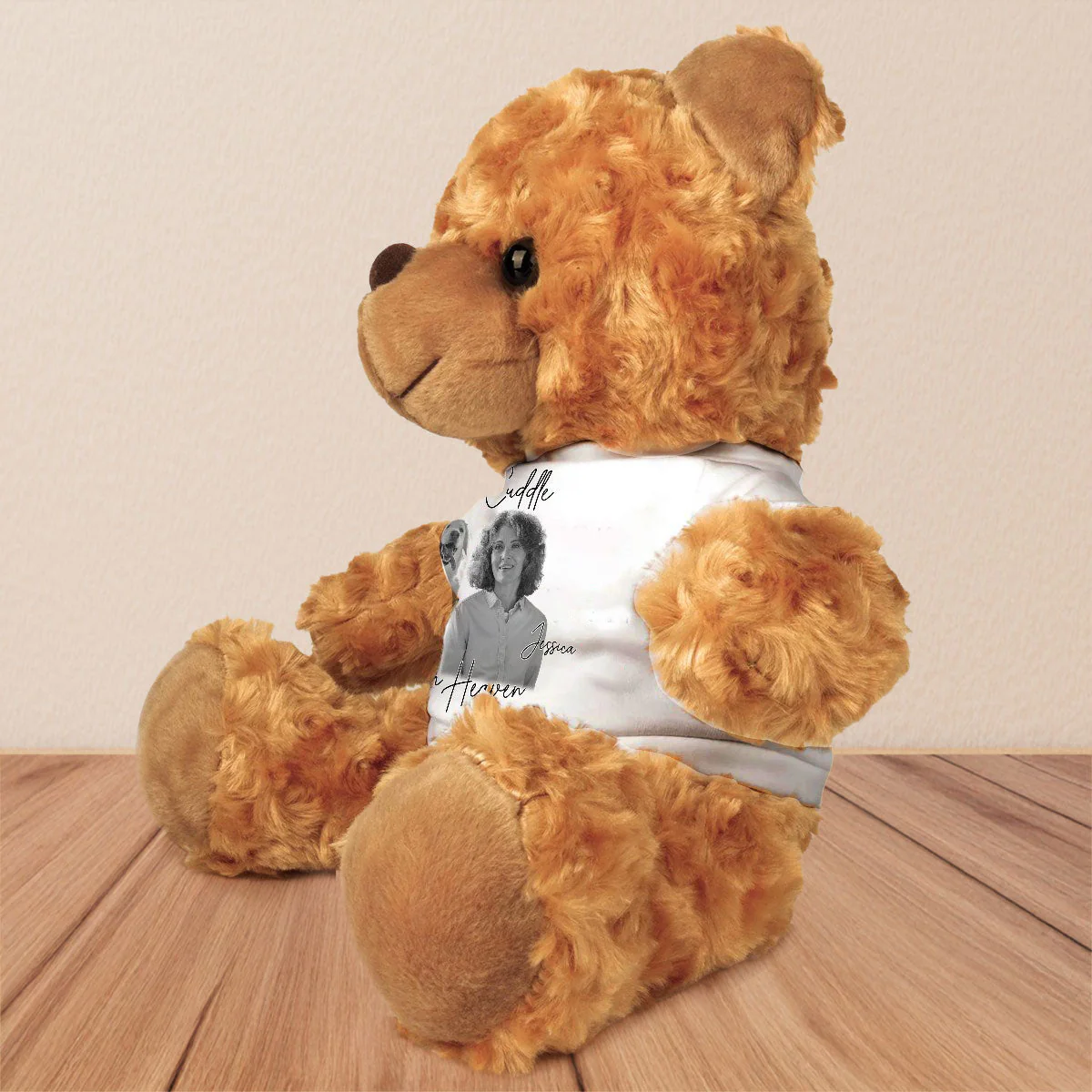 A Hug From Heaven Version 2 - Personalized Custom Cuddle Bear - Image 4