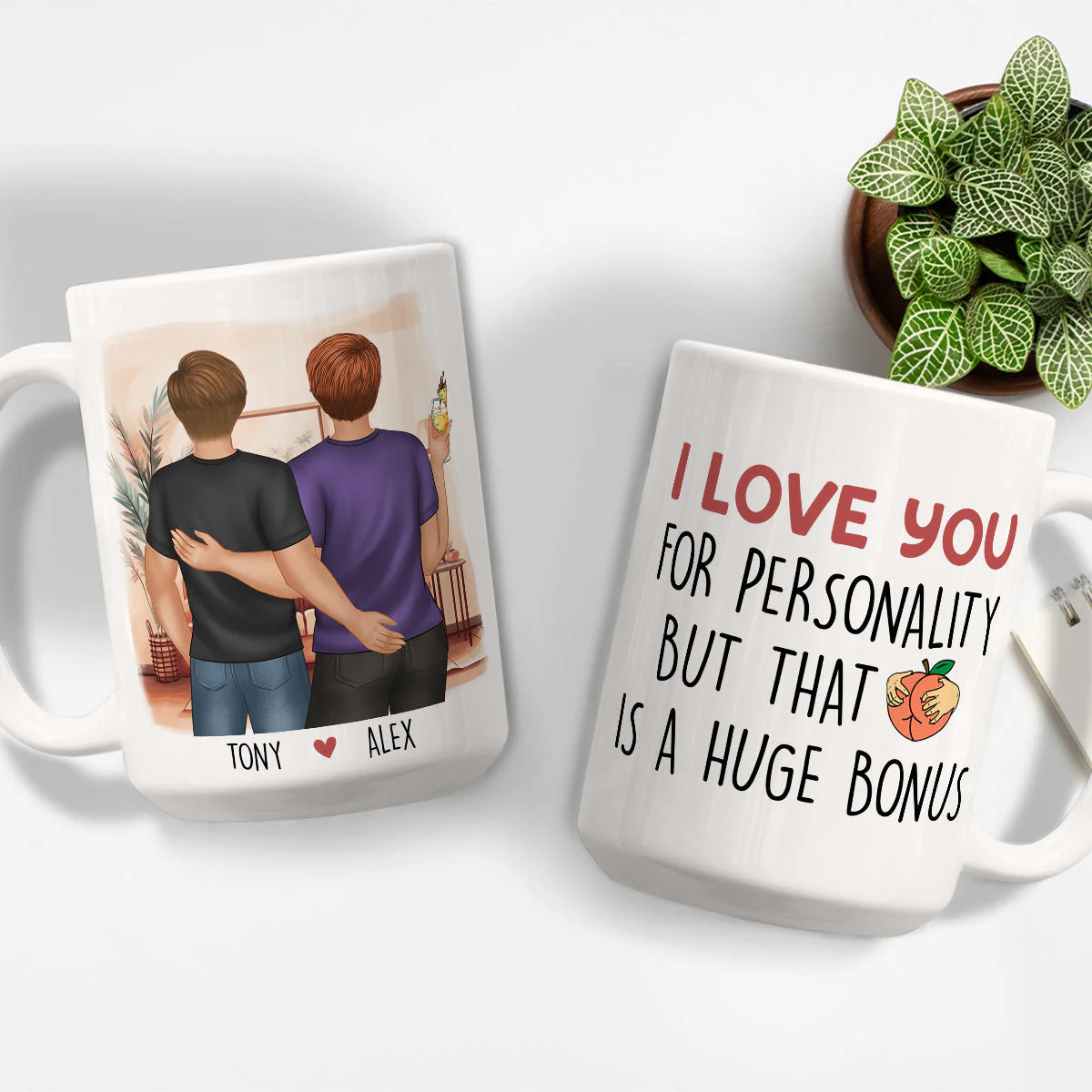 A Huge Bonus - Personalized Custom Coffee Mug - Image 4