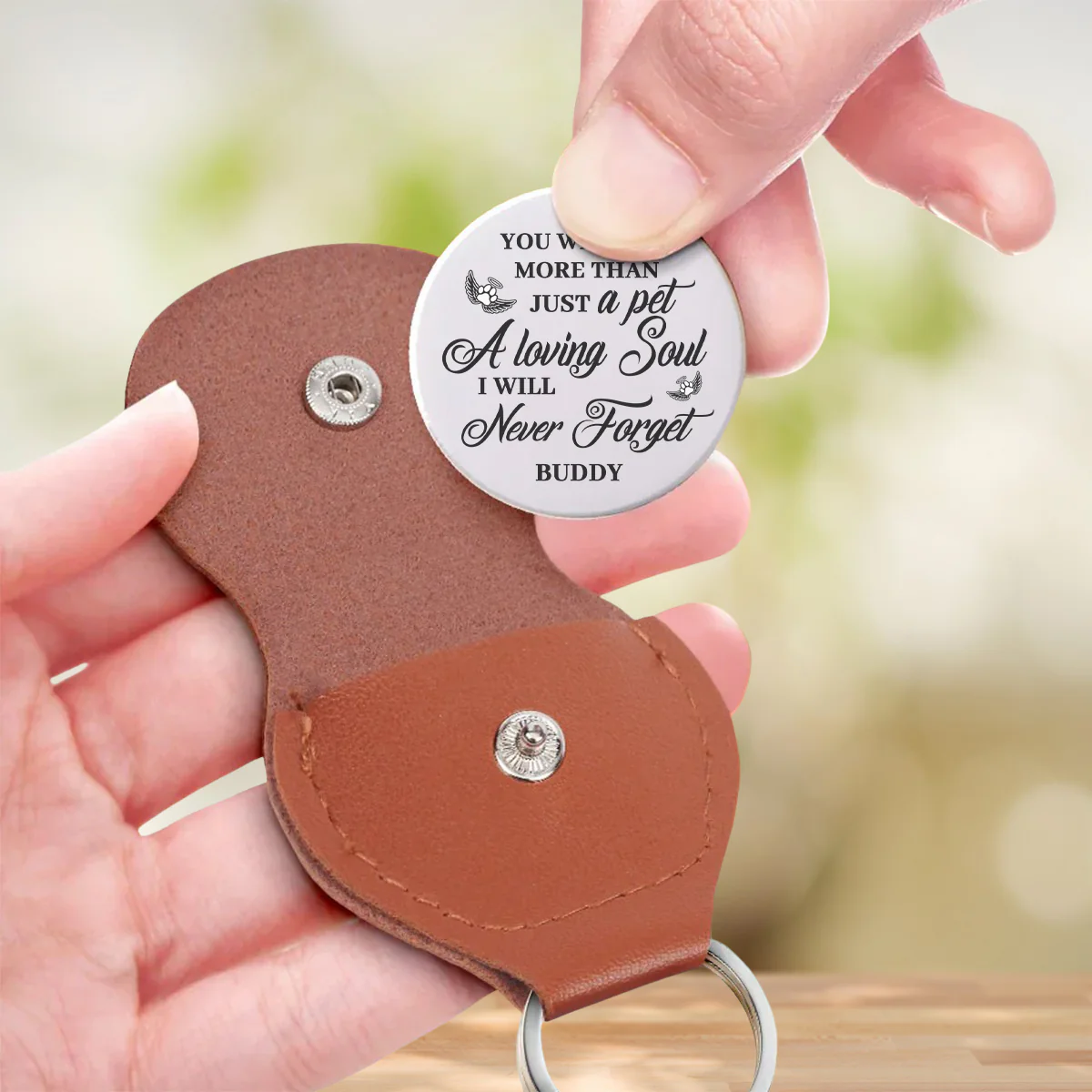 A Loving Soul - Personalized Custom Pocket Hug - Image 3