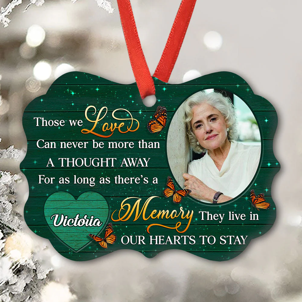 A Memory - Personalized Custom Aluminum Ornament