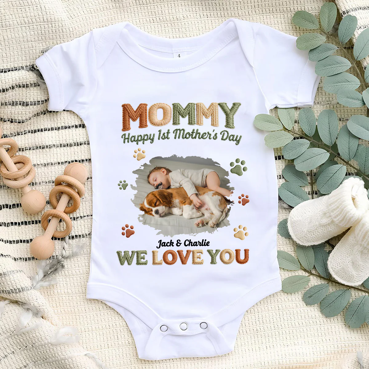 A New Chapter Begins Photo - Personalized Custom Baby Onesie