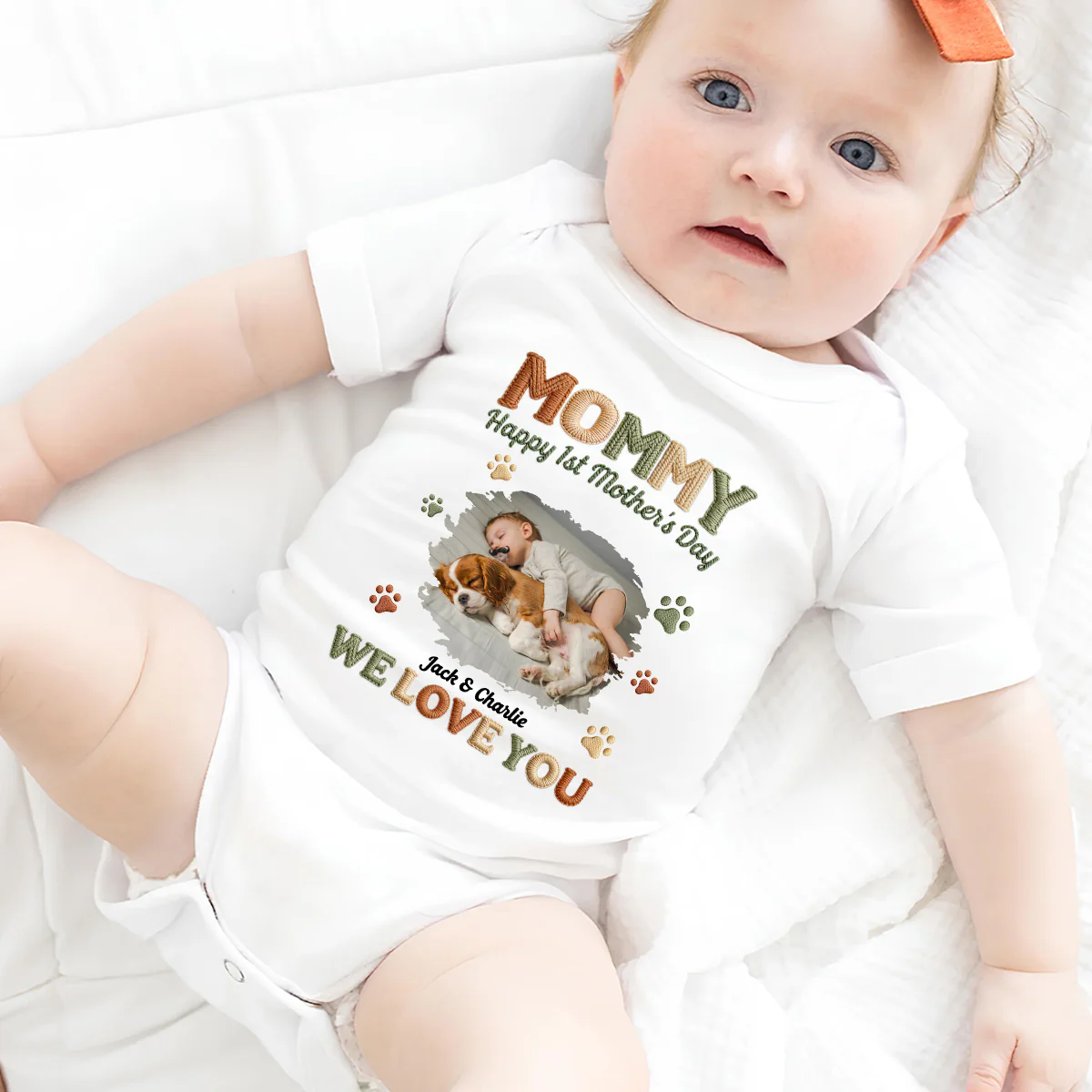 A New Chapter Begins Photo - Personalized Custom Baby Onesie - Image 2