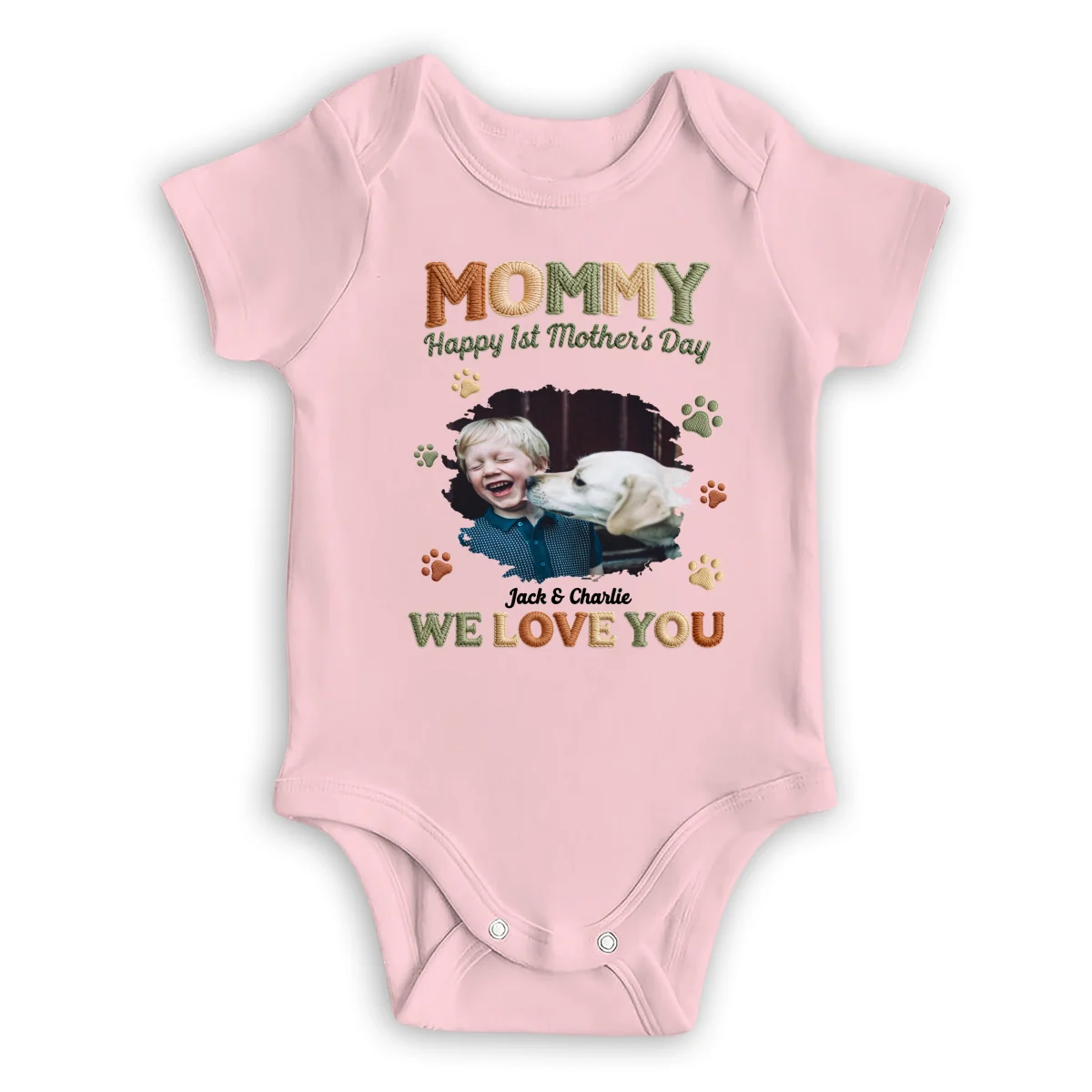 A New Chapter Begins Photo - Personalized Custom Baby Onesie - Image 6