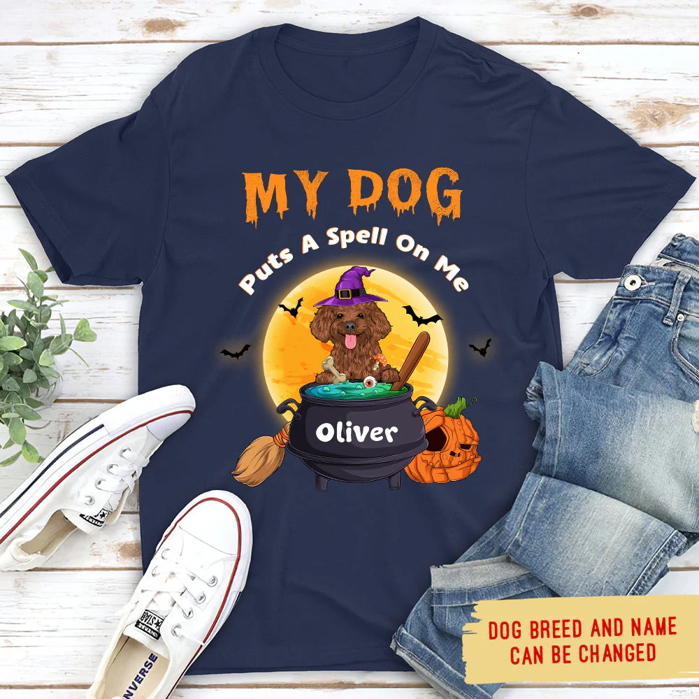 A Spell On Me - Personalized Custom Unisex T-shirt - Image 2