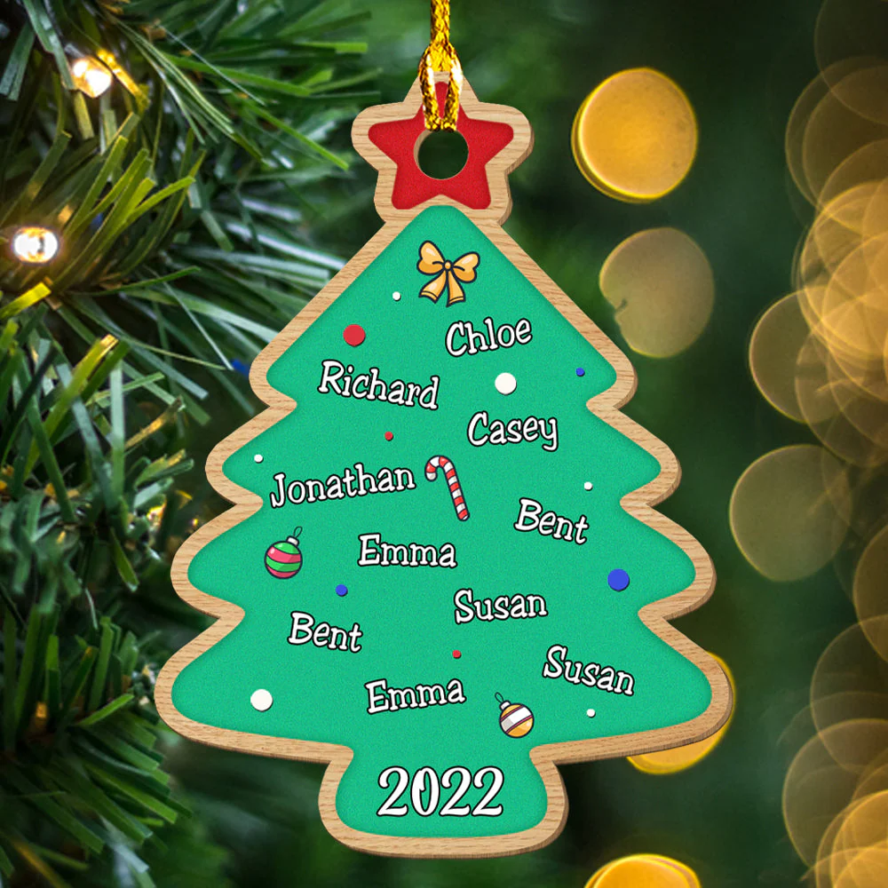 A Sweet Memory - Personalized Custom 1-layered Wood Ornament