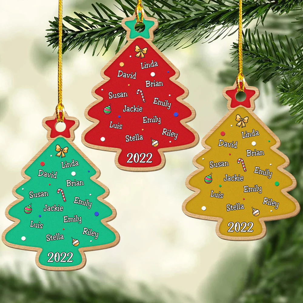 A Sweet Memory - Personalized Custom 1-layered Wood Ornament - Image 4