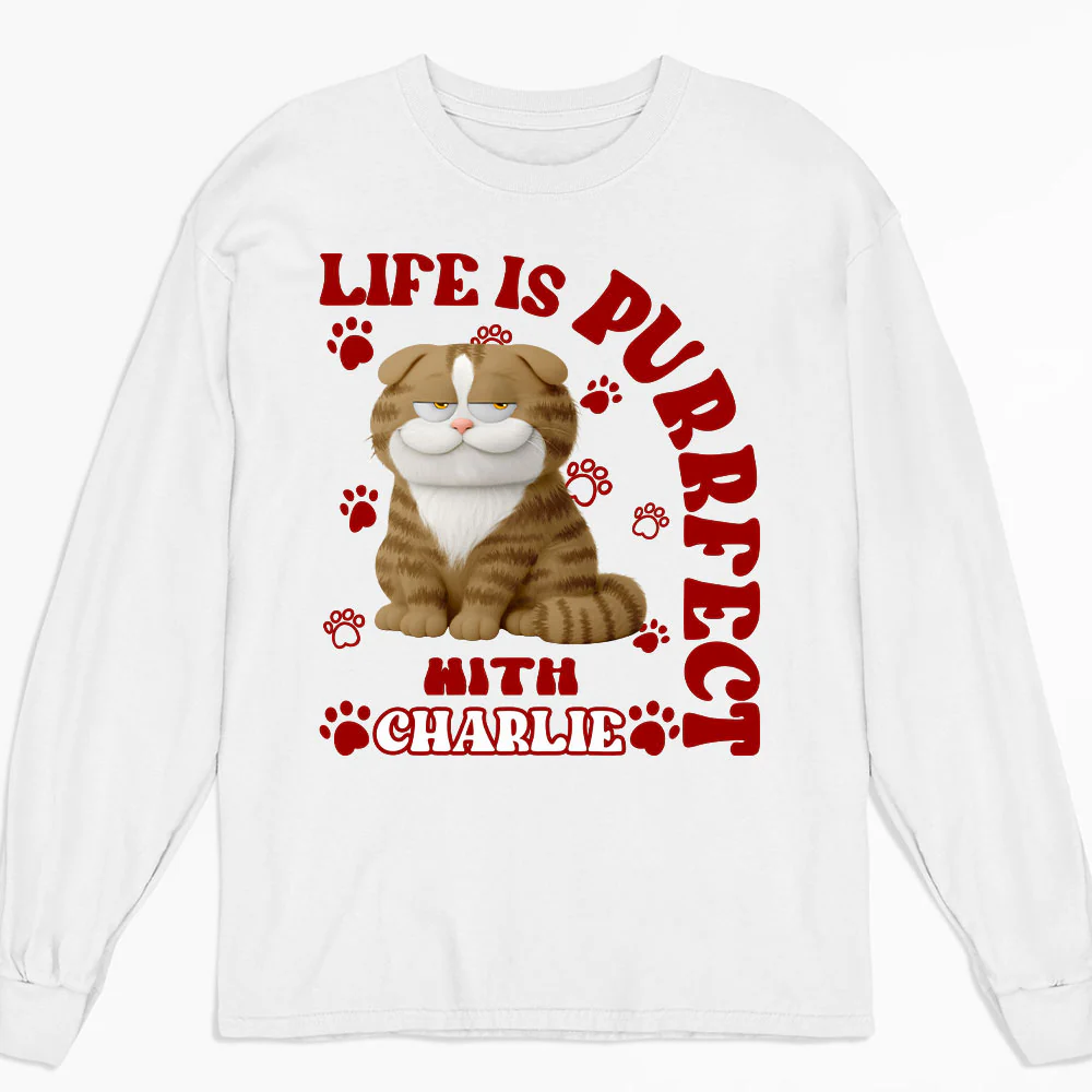 Absolutely Perfect - Personalized Custom Long Sleeve T-shirt