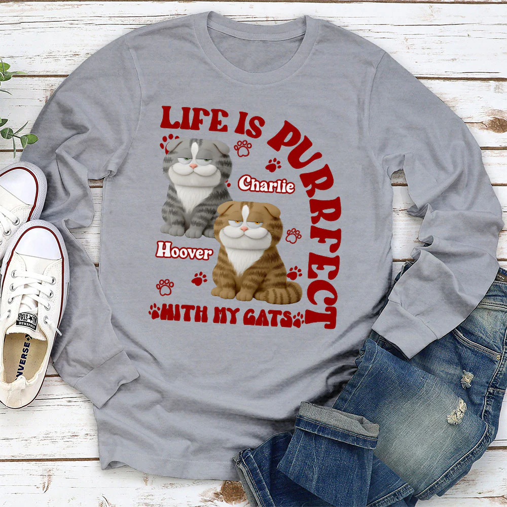 Absolutely Perfect - Personalized Custom Long Sleeve T-shirt - Image 2