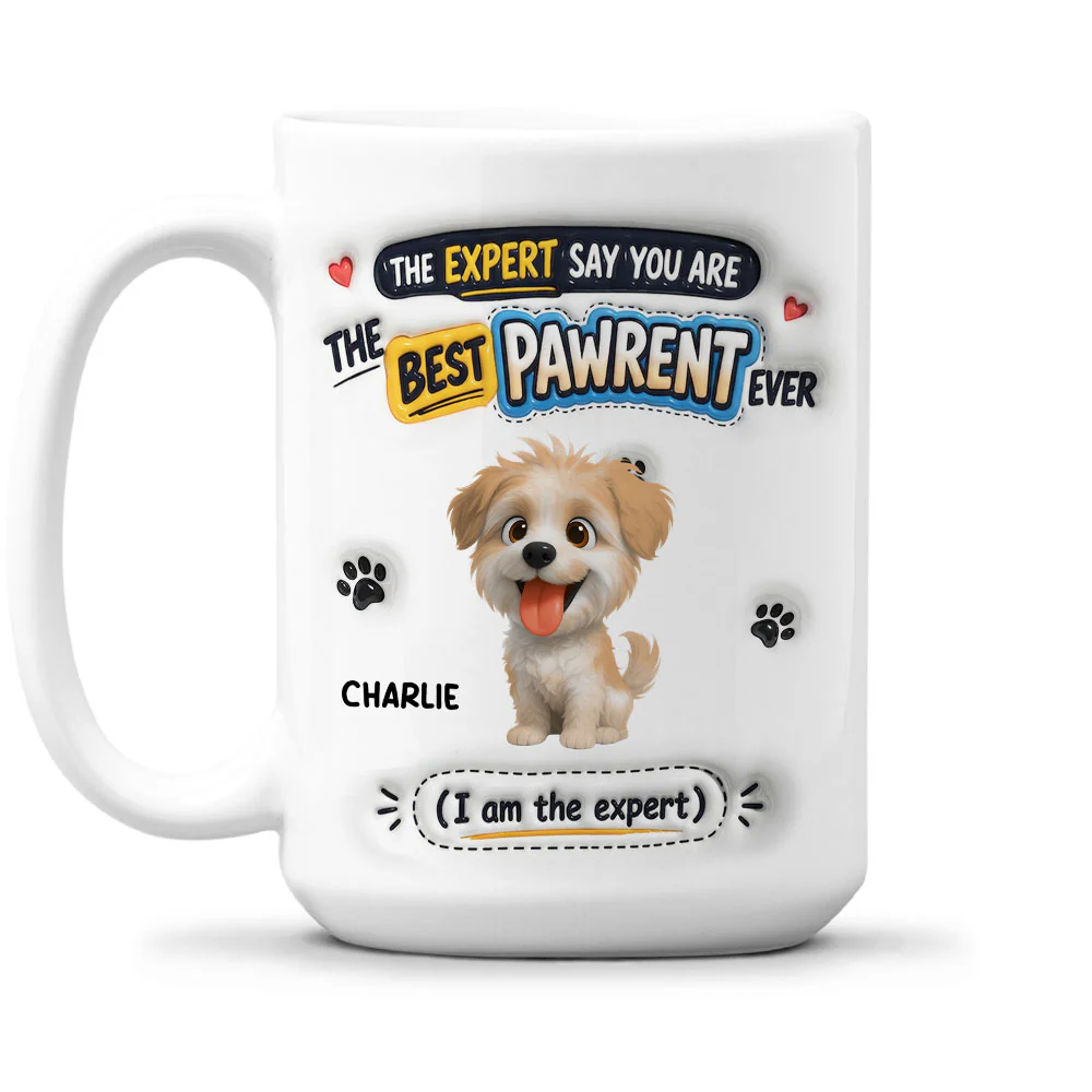 According To The Expert - Personalized Custom 3D Effect Mug - Image 2