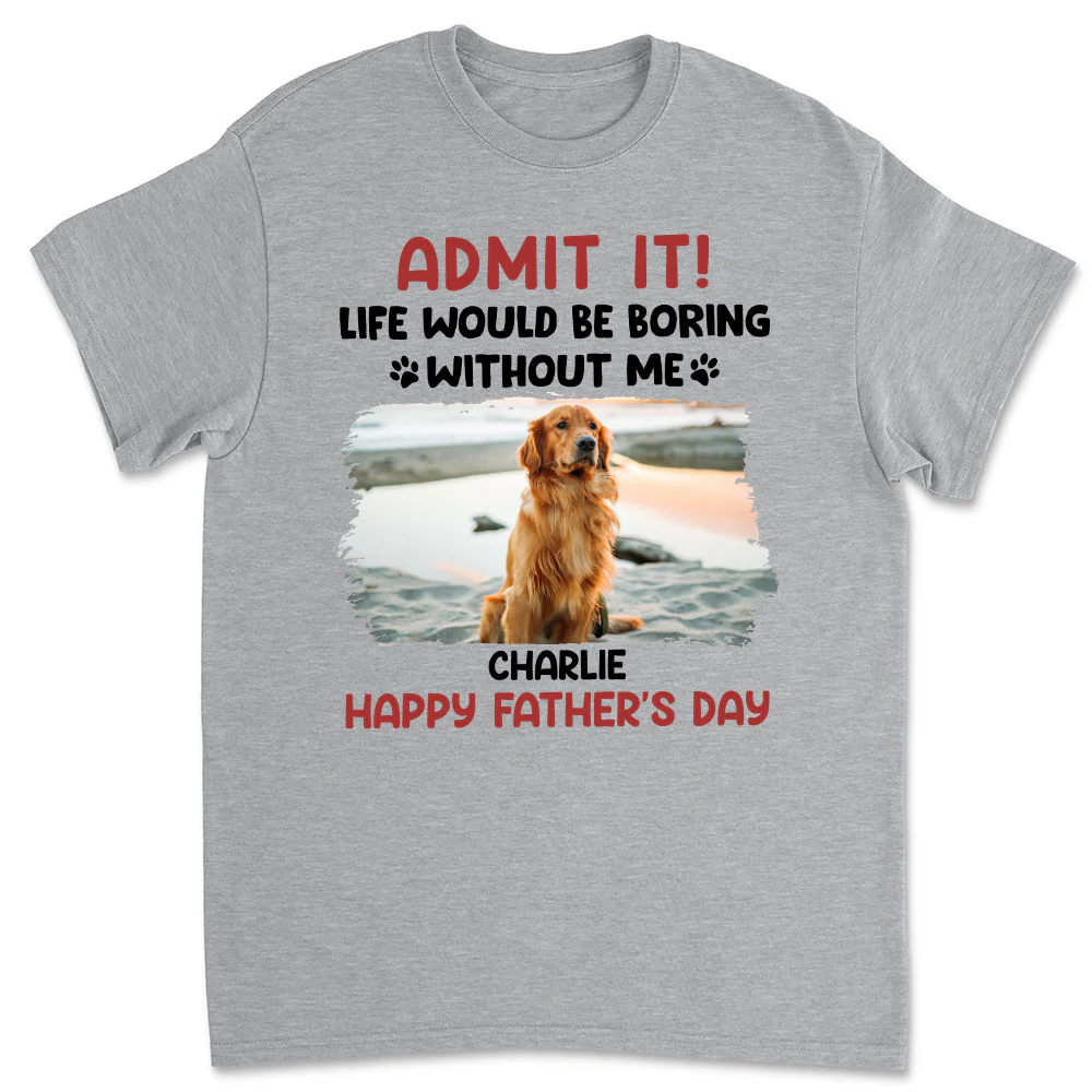 Admit It Cartoon Photo - Personalized Custom Unisex T-Shirt