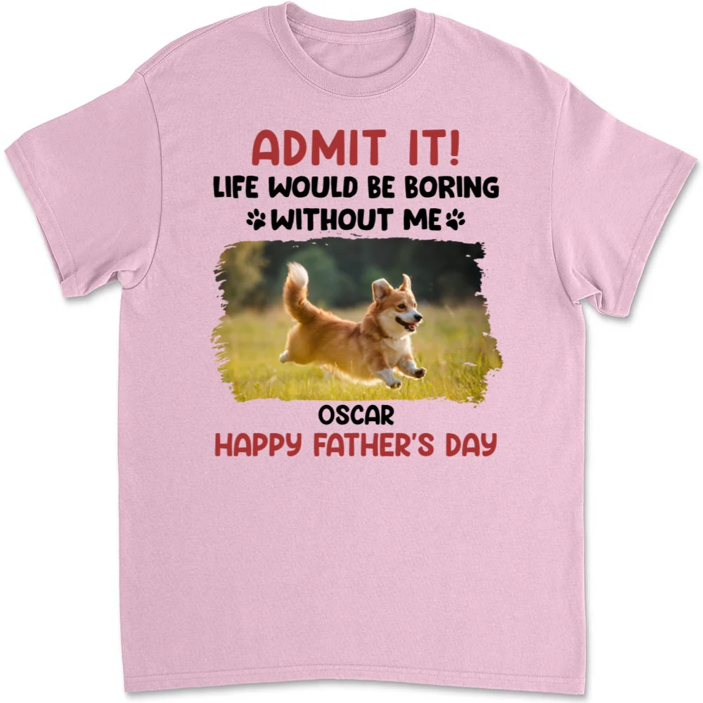 Admit It Cartoon Photo - Personalized Custom Unisex T-Shirt - Image 8