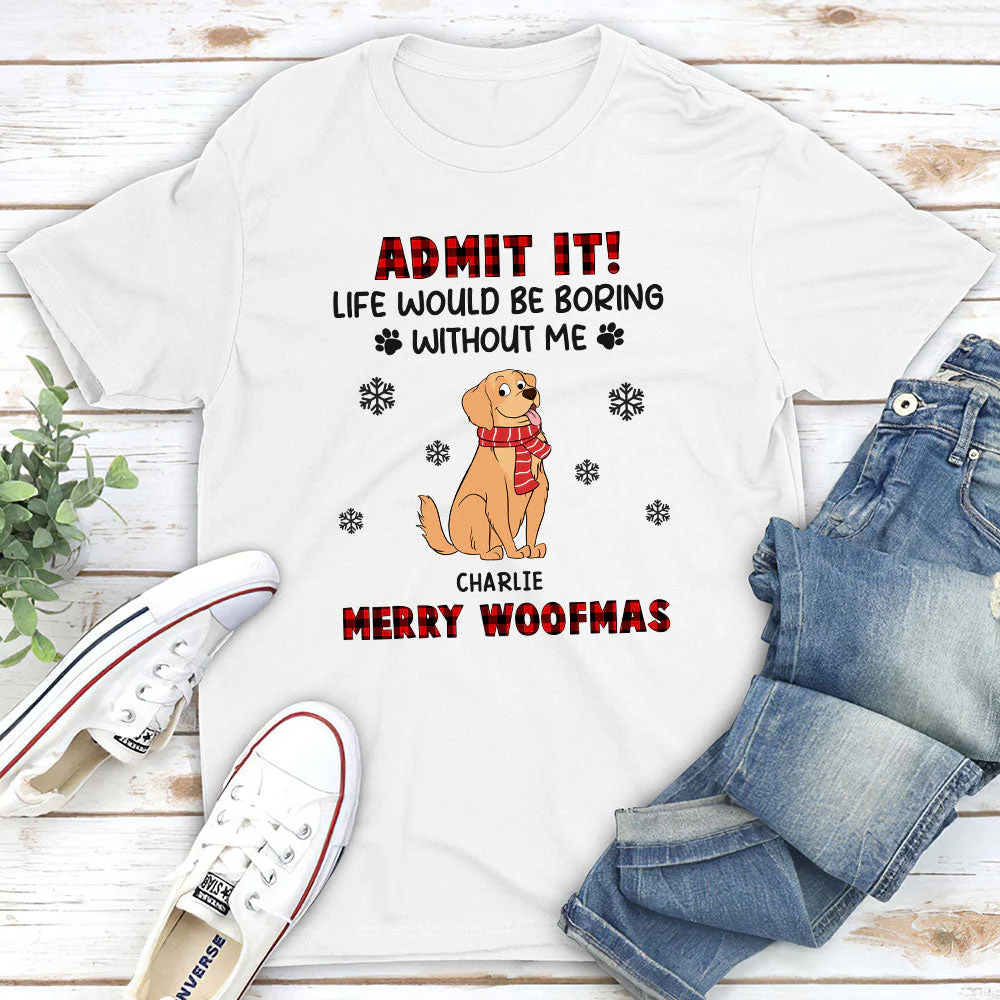 Admit It Funny - Personalized Custom Unisex T-shirt - Image 2