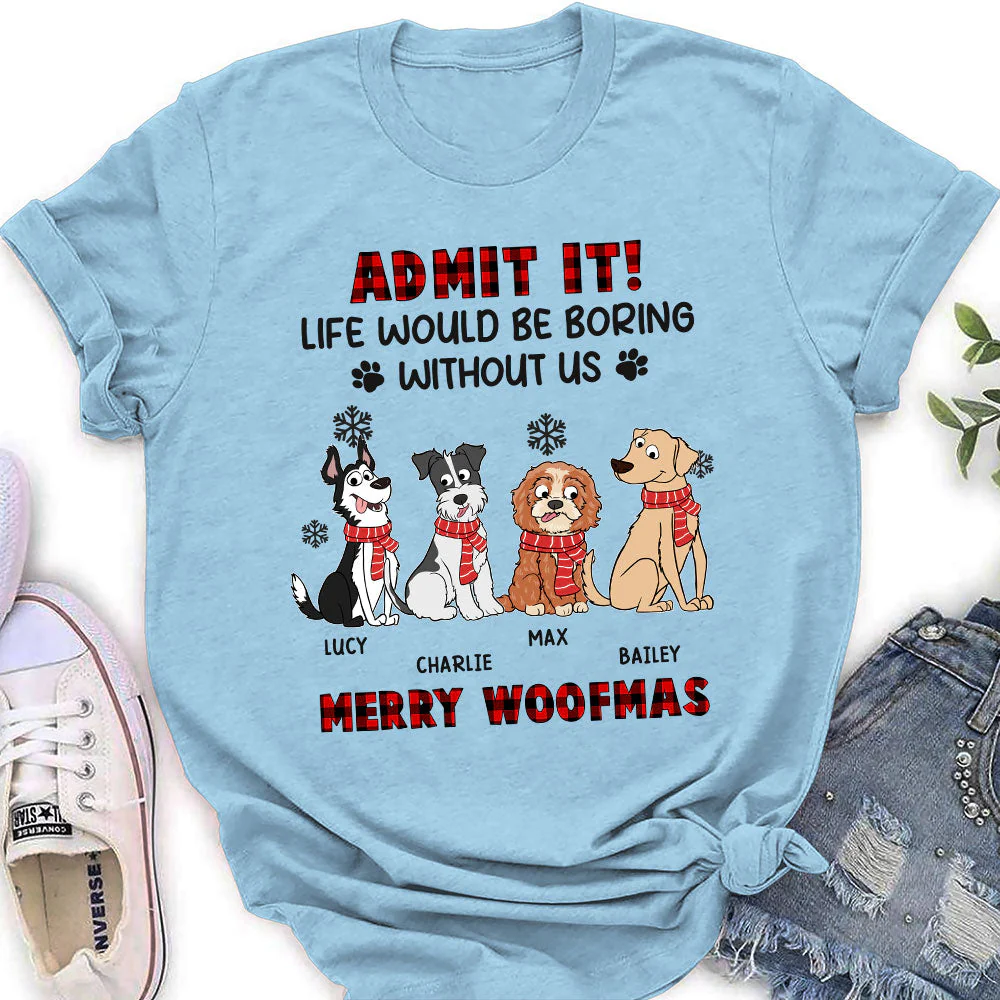 Admit It Funny - Personalized Custom Women's T-shirt - Image 4