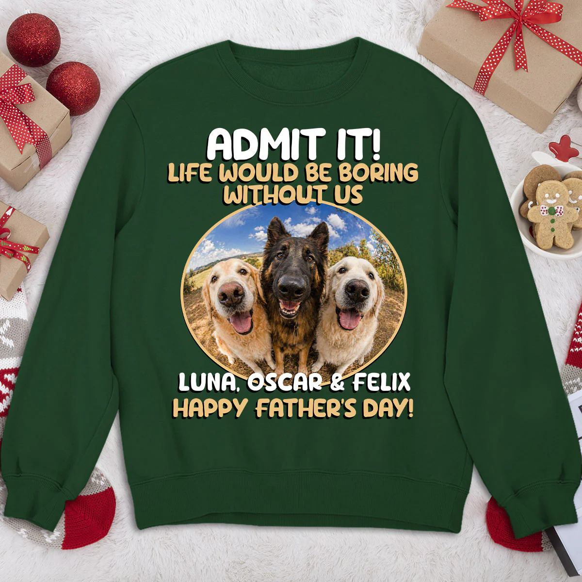 Admit It I Am Your Best Dogs - Personalized Custom Shirt - Image 7