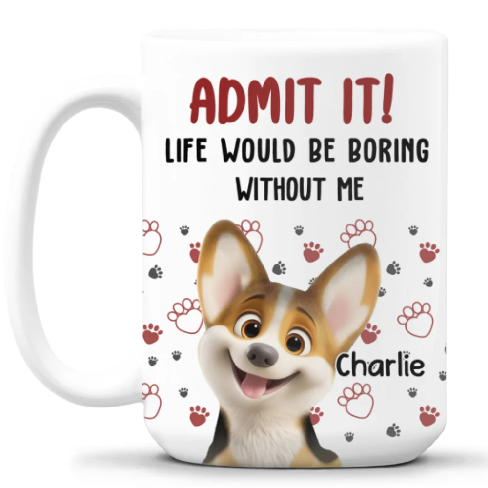 Admit It Mom Dad - Personalized Custom Coffee Mug - Image 8