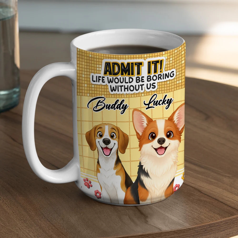 Admit It New Style - Personalized Custom Coffee Mug - Image 4
