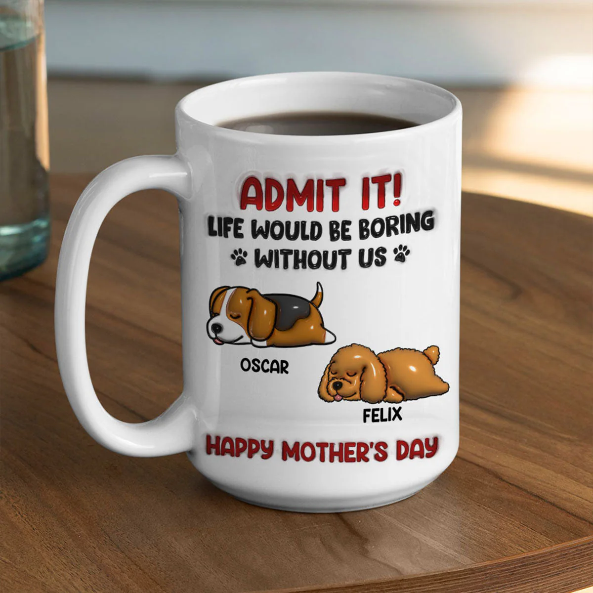 Admit It - Personalized Custom 3D Inflated Effect Mug - Image 5