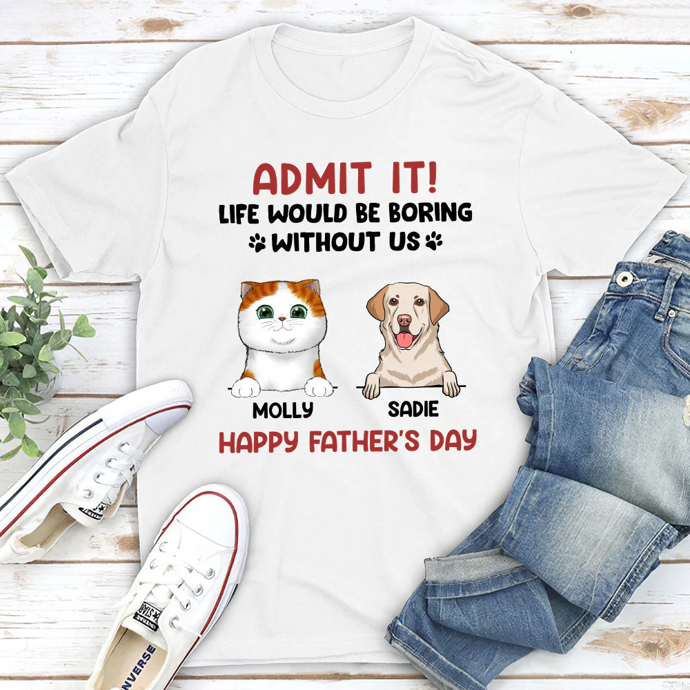 Admit It - Personalized Custom Premium T-shirt - Image 3