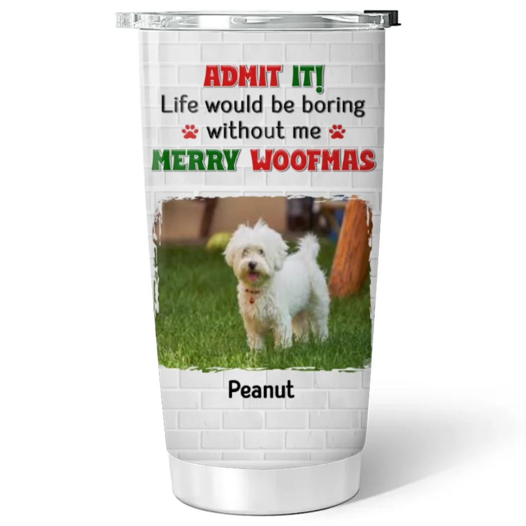 Admit To Me Photo - Personalized Custom Tumbler - Image 2