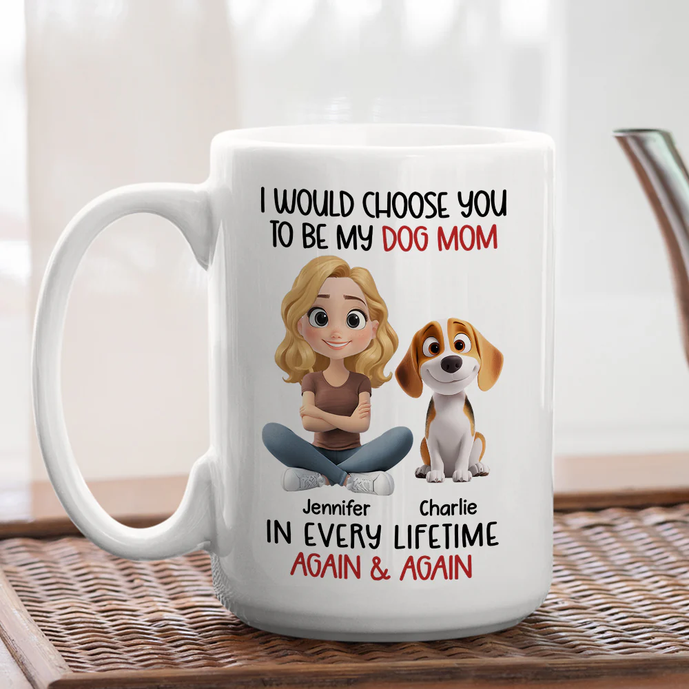 Again And Again - Personalized Custom Coffee Mug - Image 3