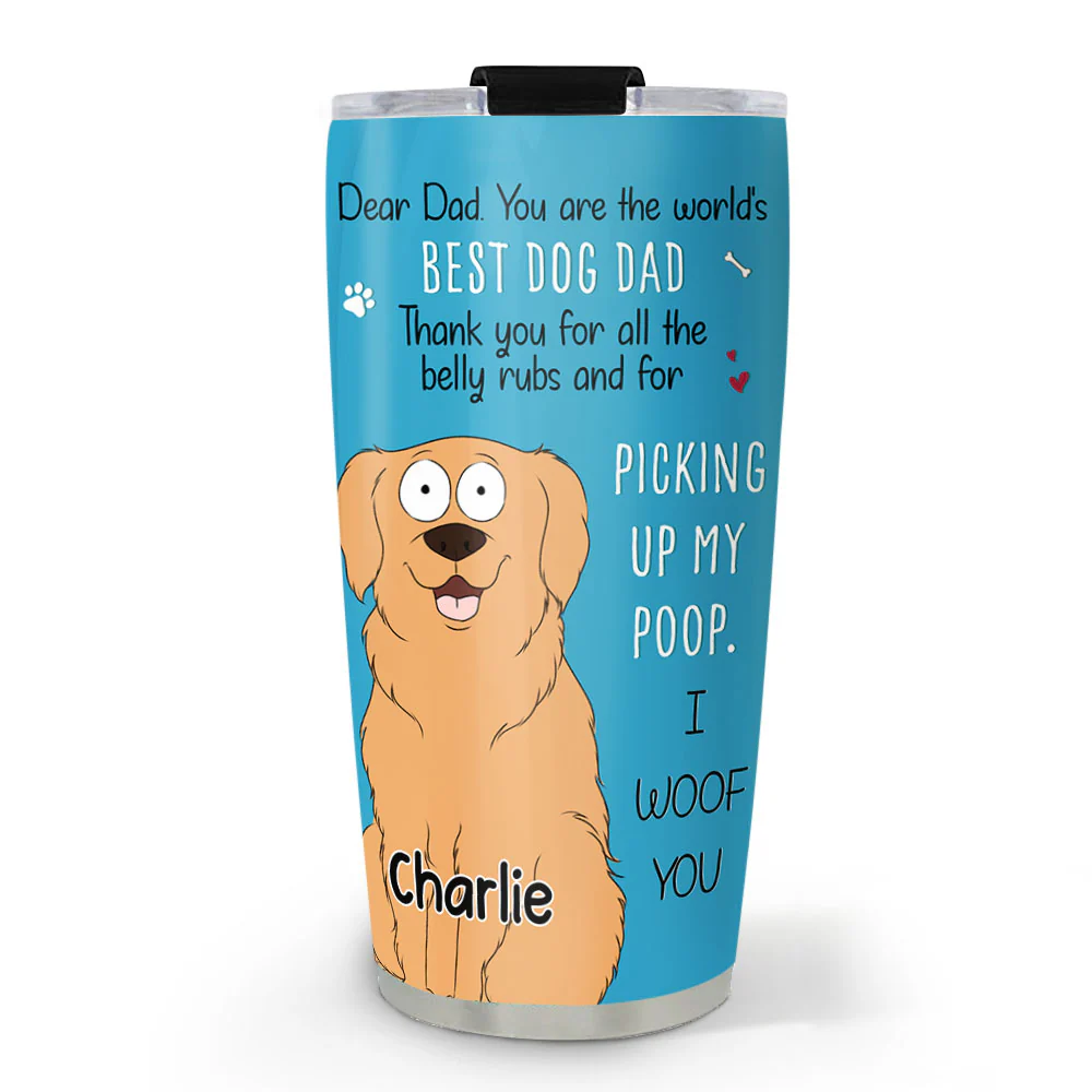 All The Belly Rubs - Personalized Custom Tumbler