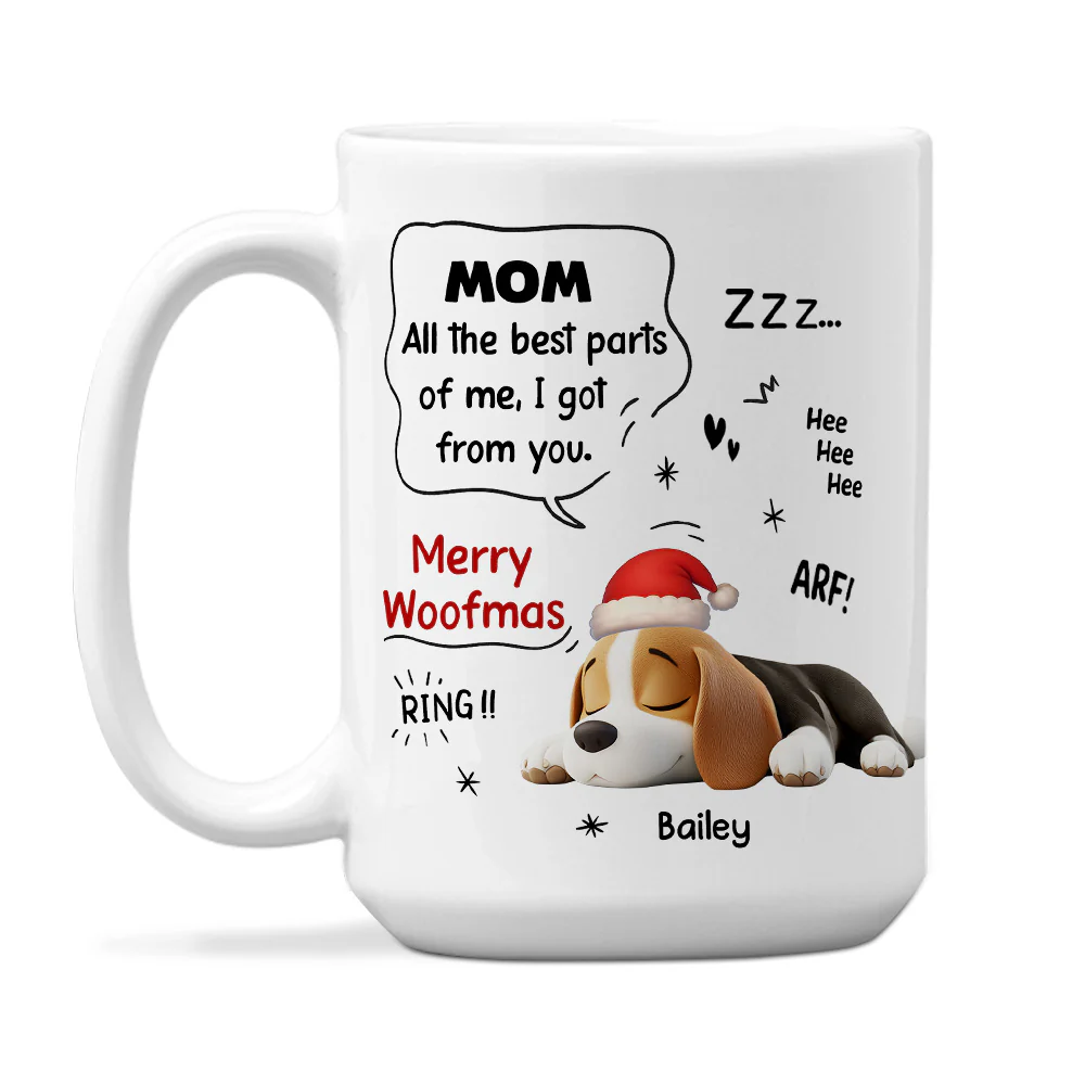 All The Best Parts - Personalized Custom Coffee Mug - Image 2