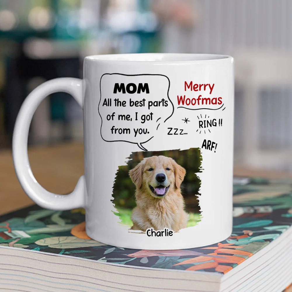 All The Best Parts Photo - Personalized Custom Coffee Mug - Image 3