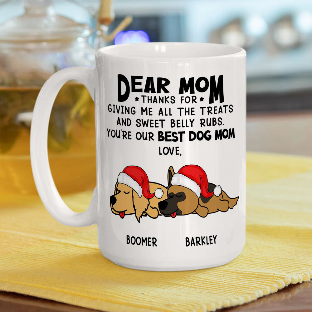 All The Treats - Personalized Custom Coffee Mug - Image 4