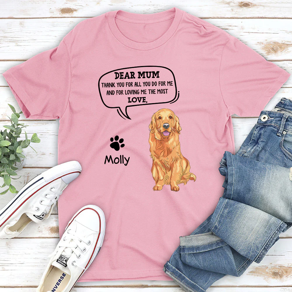 All You Do For Me - Personalized Custom Unisex T-shirt - Image 3
