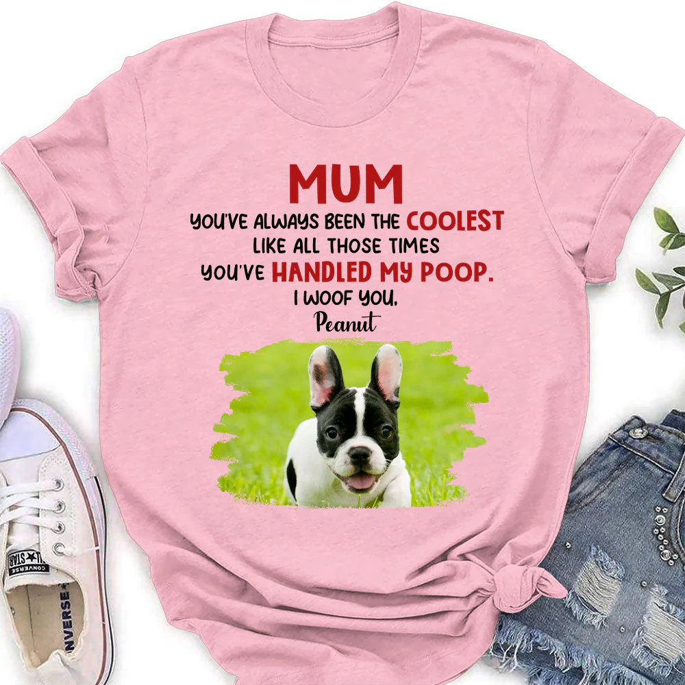 Always Coolest - Personalized Custom Women's T-shirt - Image 3