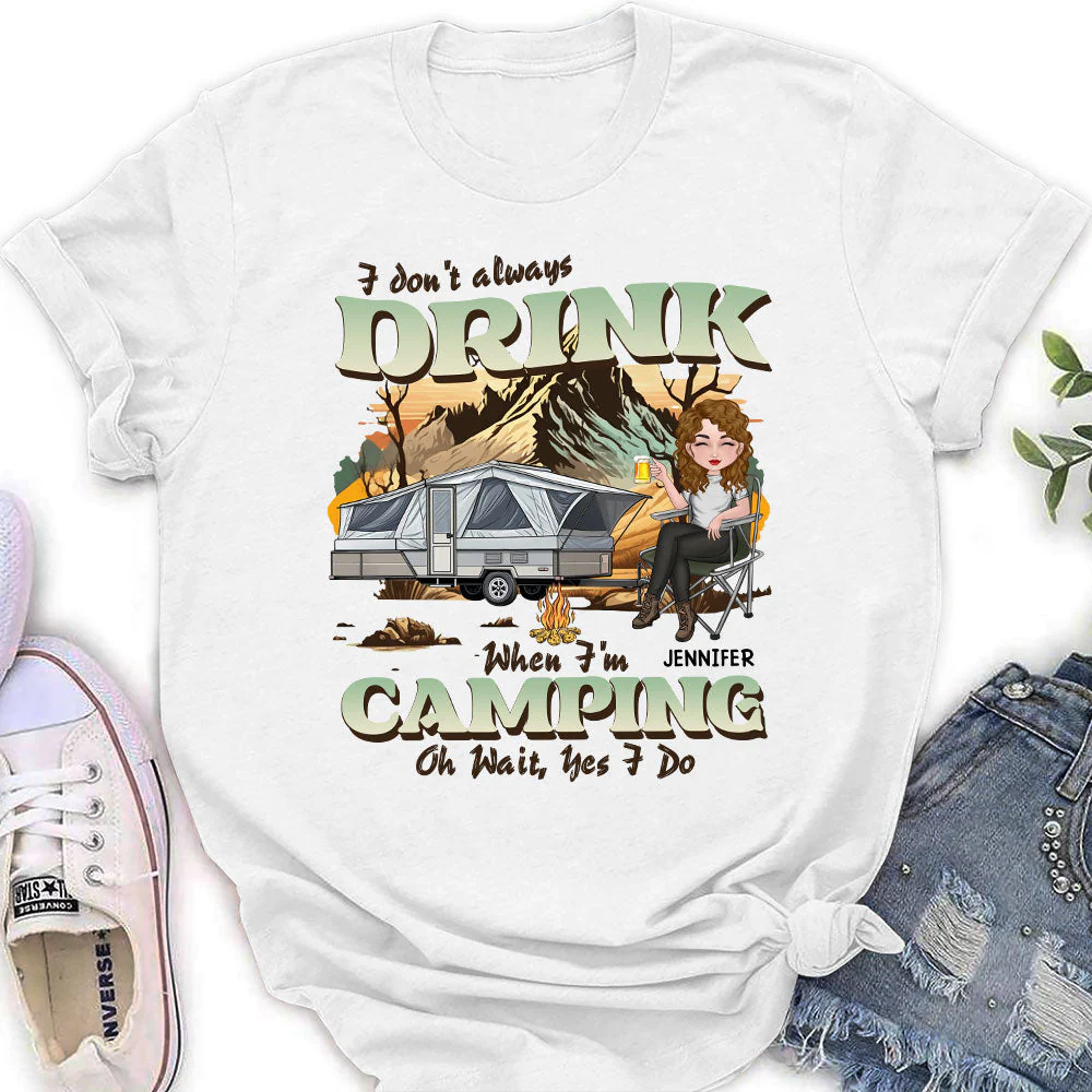 Always Drink - Personalized Custom Women's T-shirt - Image 2