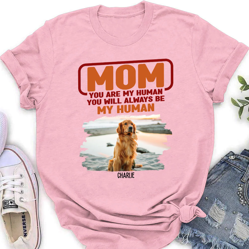 Always Human - Personalized Custom Women's T-shirt - Image 5