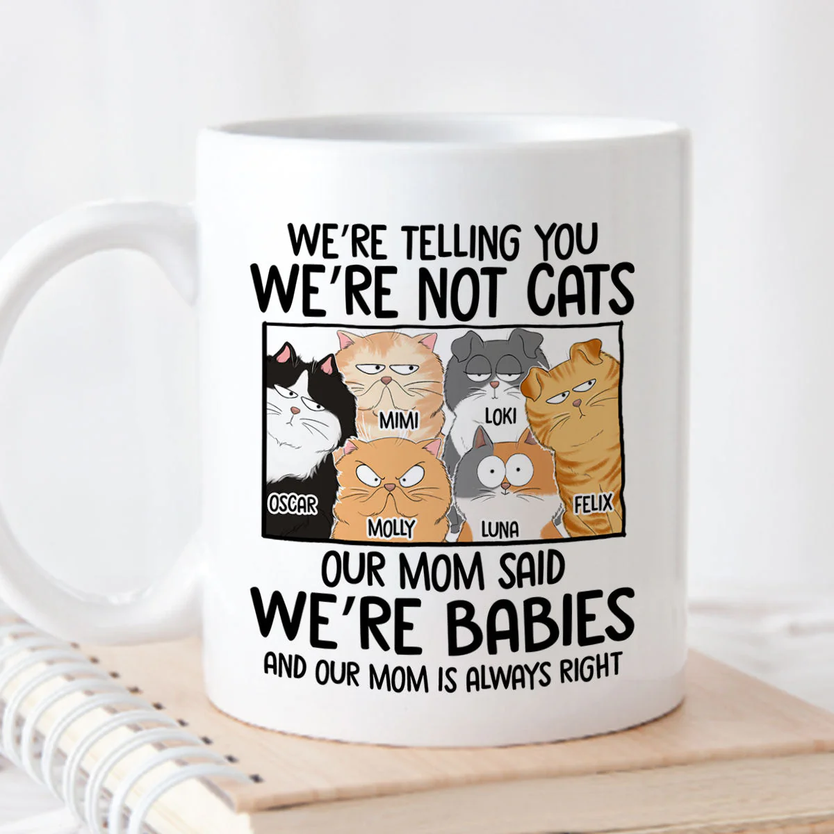 Always Right - Personalized Custom Coffee Mug - Image 2