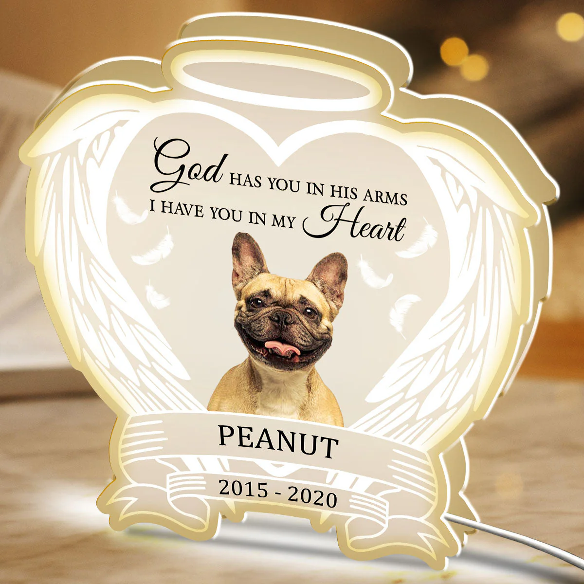 Always Shine In My Heart - Personalized Light Box - Image 4