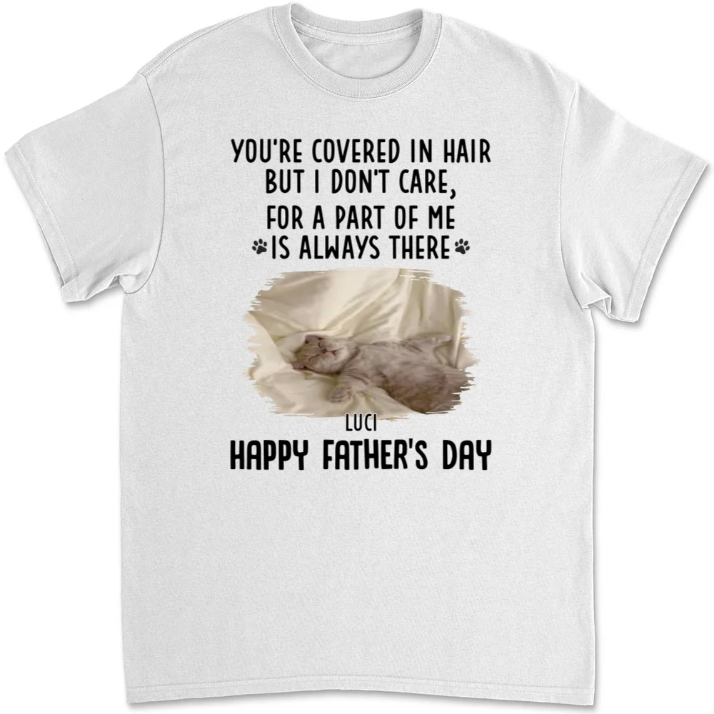 Always There Photo - Personalized Custom Unisex T-Shirt - Image 6
