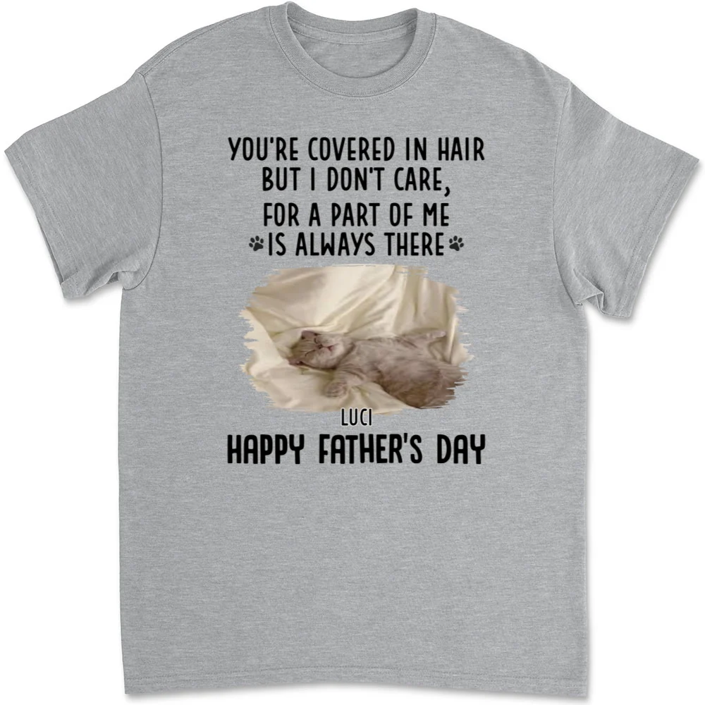 Always There Photo - Personalized Custom Unisex T-Shirt - Image 7