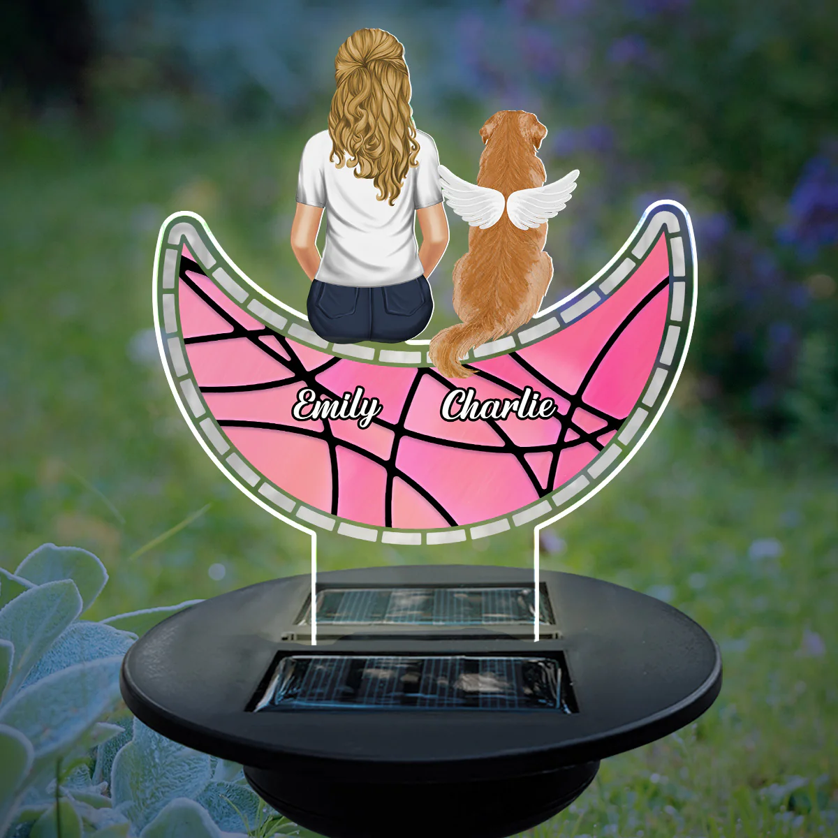 Always With You - Personalized Custom Solar Light
