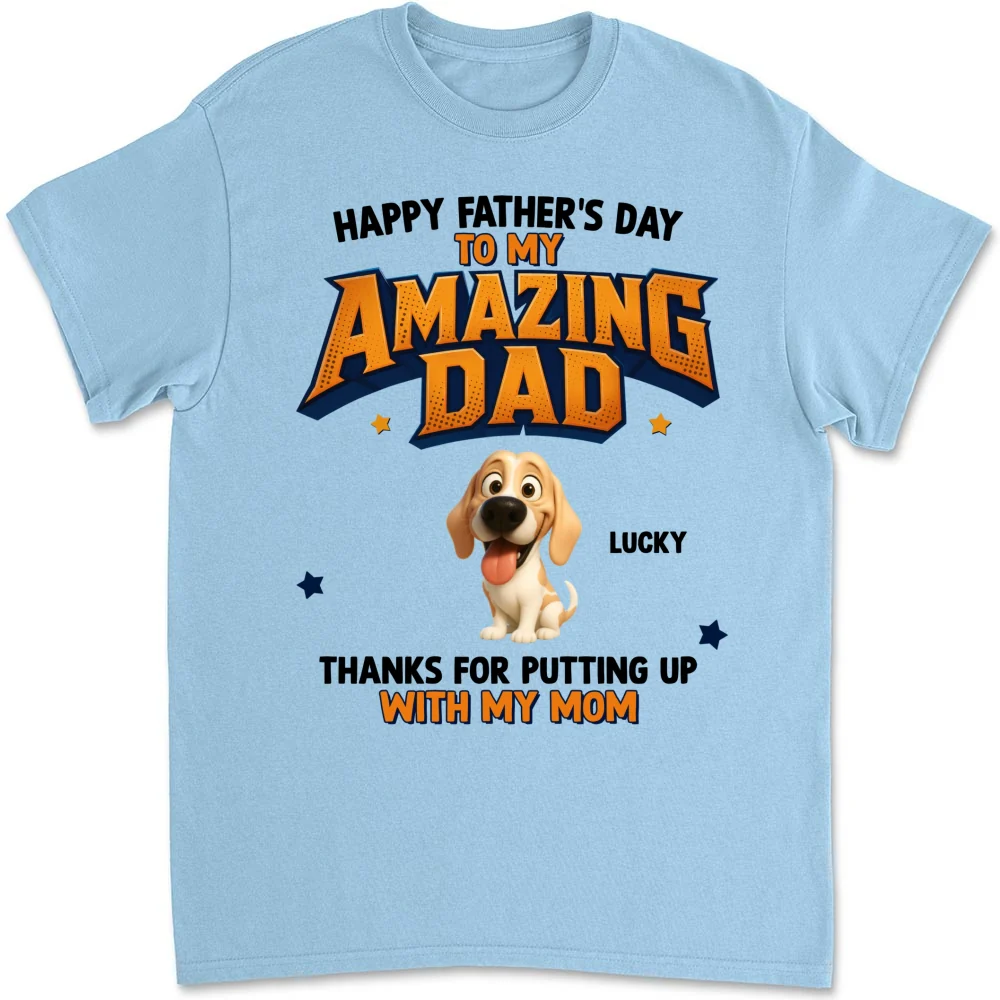 Amazing Dad - Personalized Custom Shirt - Image 11