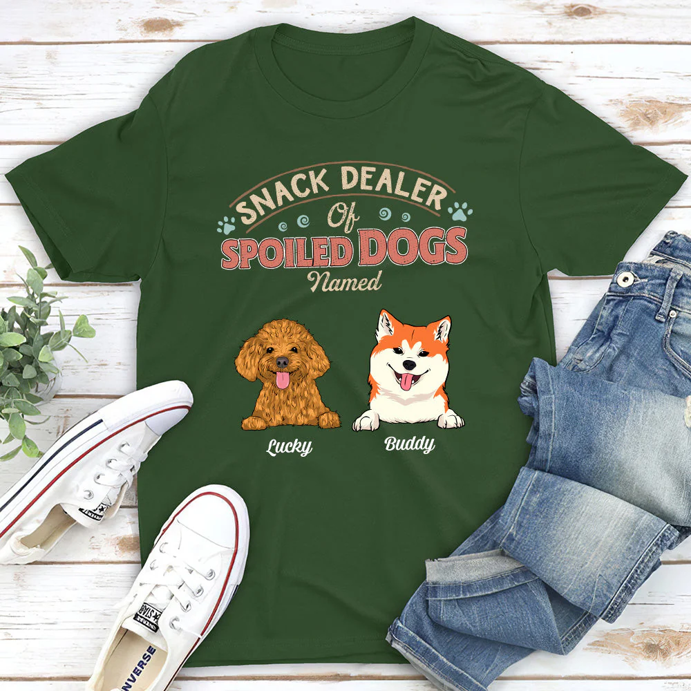 Amazing Snack Dealer - Personalized Custom Unisex T-shirt - Image 4