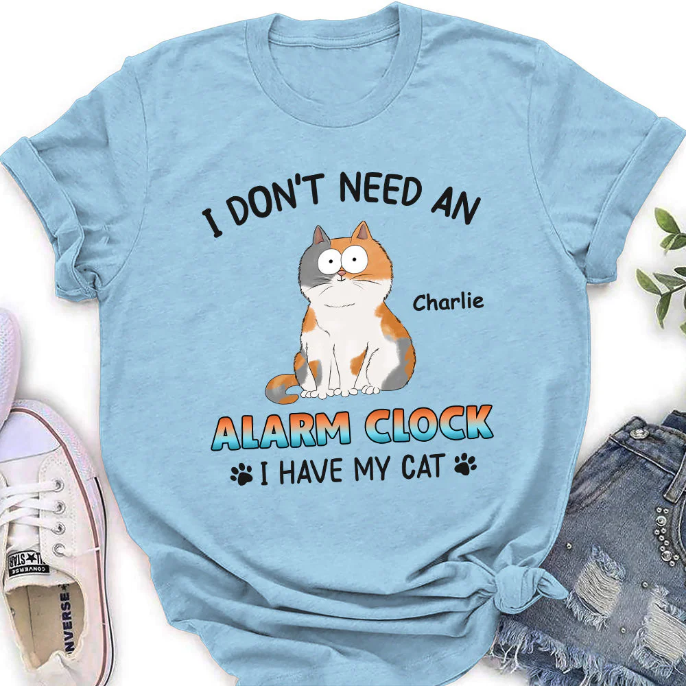An Alarm Clock - Personalized Custom Women's T-shirt - Image 2