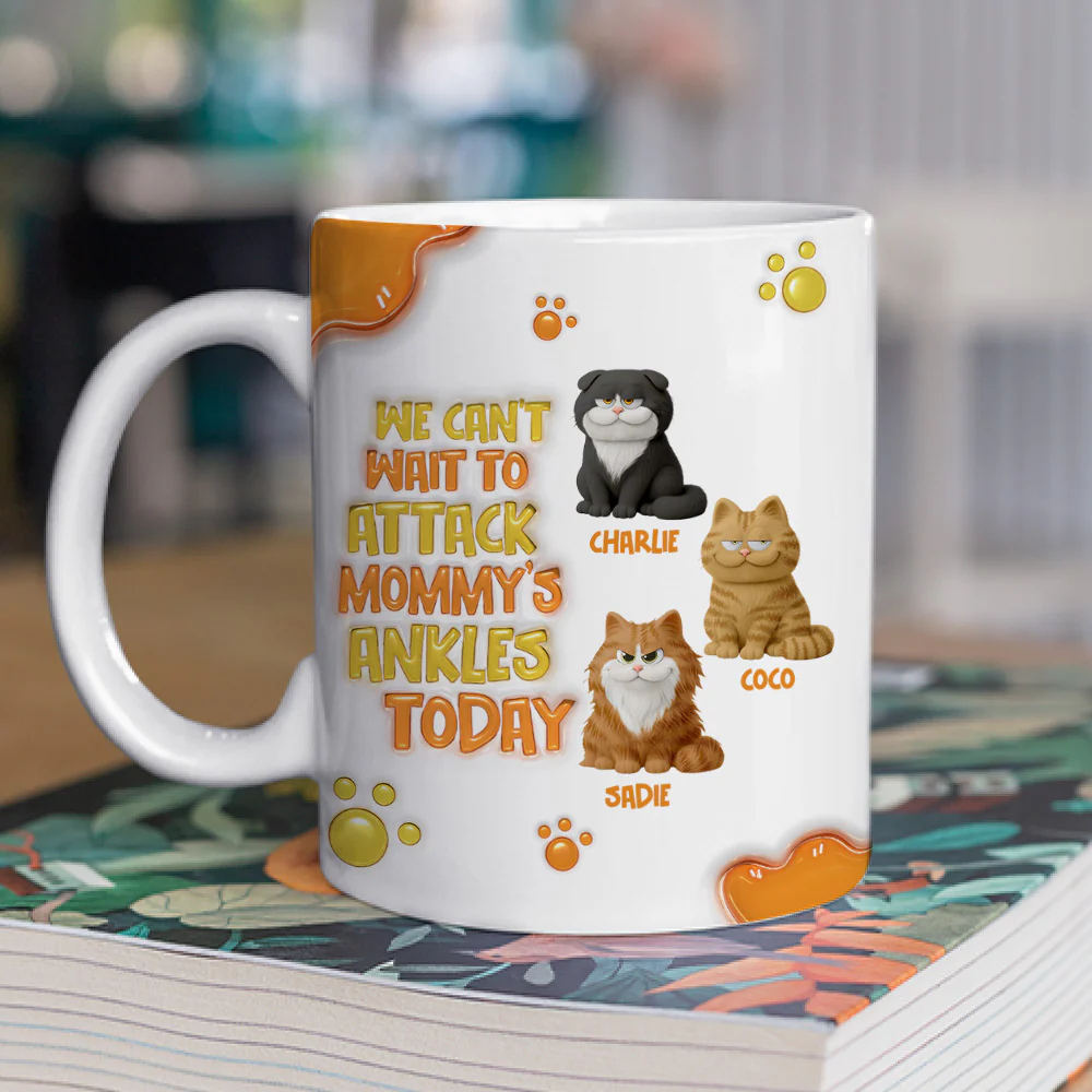 Ancles Attacked - Personalized Custom 3D Inflated Effect Mug - Image 2